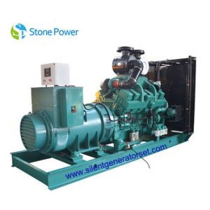 Big Power 1250kva Cummins Open Type Generator , 3 Phase 380V Diesel Generator