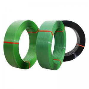 China PET Polyester Cord Rigid Strapping Tape 20kg Reflective 19mm Width 0.5mm Thickness on sale