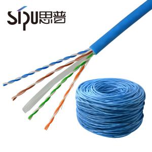  Durable 6.0MM Cca Rj45 Cat6 Cable Utp 4pr 23awg Cat 6 Network Cable Manufactures
