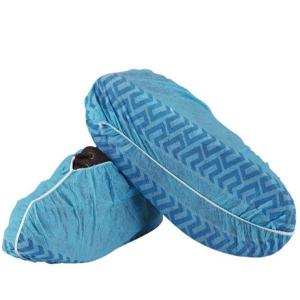 Non - Skid Disposable Shoe Covers , Breathable Non Woven Disposable Indoor Shoe Covers Manufactures