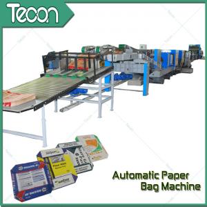  Heavy Material Paper Bag Manufacturing Machine With 2 - 5 Layers Bag Multiwall Manufactures