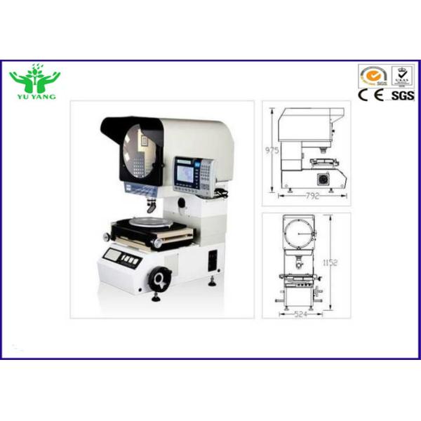 200*100mm Vertical Optical Digital Profile Projector Measure for Wire and Cable