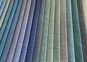  100% Poly Upholstery Sofa Fabric Anti Static Yarn Dyed Textile Manufactures