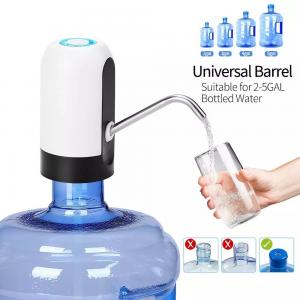  4W USB Charging Bottled Water Dispensing Pump With One LED Light Operate Button Manufactures