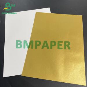  Golden Metallized Label Paper For Beer Bottle Label Wet Strength Eco - Friendly Lightweight Paper Manufactures