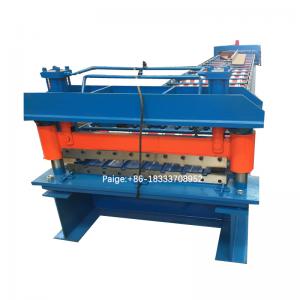 China IBR Long Span Metal Roof Forming Machine Steel Profile Roll Forming Machine on sale