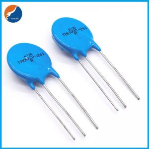  Three Terminal 3Pin Thermally Protected Zinc Varistor Metal Oxide TMOV Varistor With Thermal Cutoff Manufactures