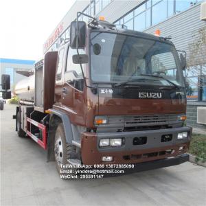  isuzu 4x2 12000l 14000l 15000 litres oil petrol diesel truck  dispenser fuel tank truck flow meter Manufactures