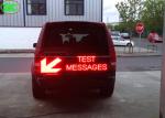 RGB Car LED Sign Display With Meanwell Power Supply , High Definition IP65