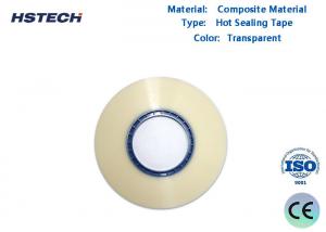 China Transparent Hot Sealing PET Material Cover Tape Hold the Pocket in Carrier Tape on sale