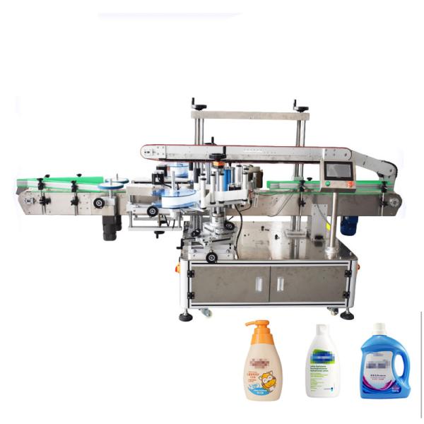 Double Sided Flat Bottle Labeling Machine 25-200 pcs/min high speed