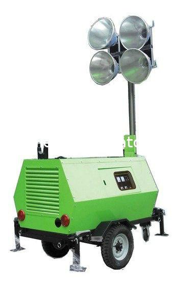 Quality Perkins Engine Powered Mobile Lighting Towers for Mining for sale
