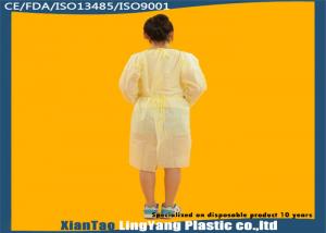  Custom Size Disposable Medical Gowns , Disposable Dressing Gowns S-3xl Manufactures
