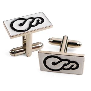 Custom Enamel Cufflinks Brand Name Cufflinks Personalized For Groomsmen
