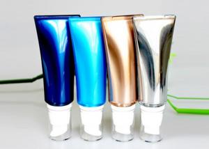  Tube Style Airless Cosmetic Bottles Shiny Plastic  30ml 35ml Empty PP Manufactures