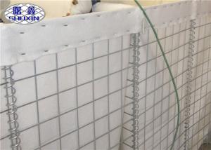 Galfan Coated Welded Gabion Baskets Geotextile Lined Construction Wall Manufactures