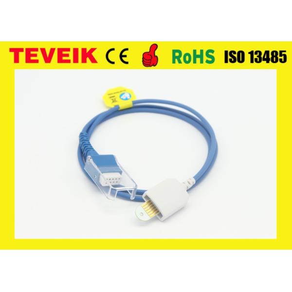 Female 6 Pin To DB9 Pulse Oximeter Cable Reusable Spo2 Sensor For o Patient Monitor
