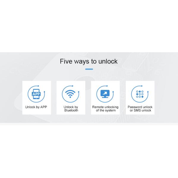 GPS Lock for Container Cargo remote control Seal Anti-theft Recovery Container Tracking Padlock GPS Lock Tracke