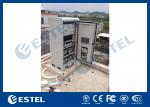 Industrial Outdoor UPS Battery Cabinet , Base Station Cabinet Rainproof Energy