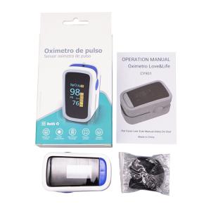 OEM CE Fingertip Pulse Oxygen Meter Oxygen Tester Finger ABS PC