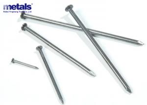  Round Head Bwg9 Galvanized Framing Nails For Nail Gun Zinc Plating Manufactures