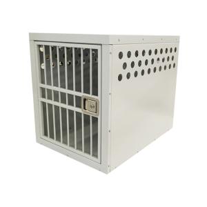 China Front Entry Single Disassembled Aluminium Truck UTV Dog Box Alu Dog Carrier on sale