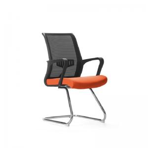  Modern Conference Reception Room Chair / Ergonomic Mid Back Office Chairs For Visitors Manufactures