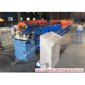 Sliding Door Guardrail Forming Machine , Customized Door Frame Making Machine