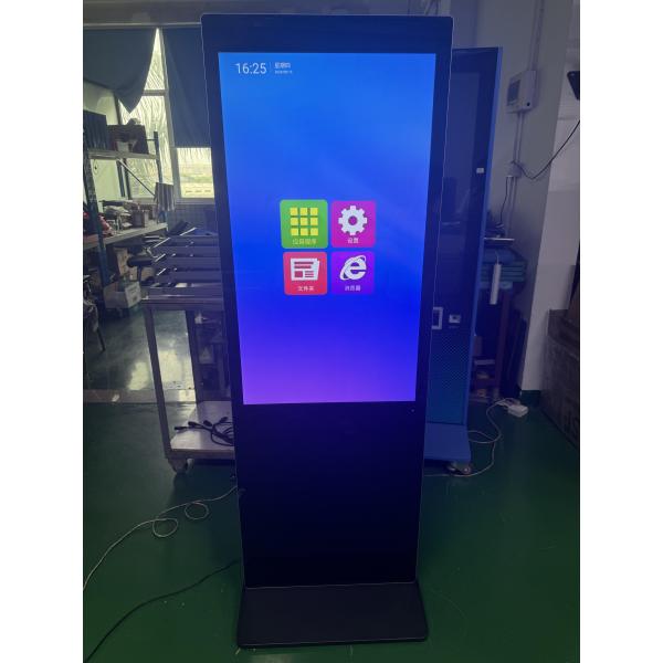 Customization wall floor Touch Screen Kiosk with LCD Display Capacitor 32 43 49 Inch Totem For advertising media player