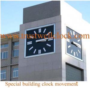  four faces tower clocks with night lighting,four sides tower building clocks with night lighting controller GPS function Manufactures