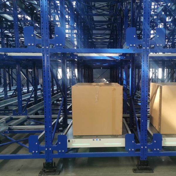 Corrosion Resistance Radio Shuttle Pallet Racking System Heavy Duty Design Multiple Color