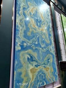  Blue Onyx Marble Luxury Wall Tiles Manufactures
