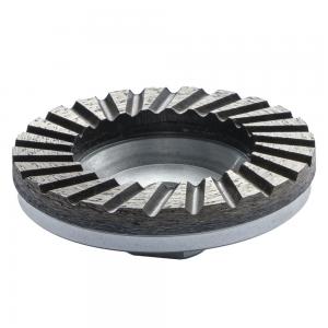  Aluminium Cup Turbo Segments Diamond Grinding Disc For Stone Slabs Floor Polishing Manufactures