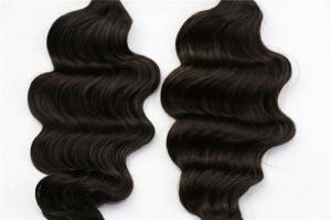  Brazilian Natural Human Hair Weave Deep Wave No Tangle No Shedding Manufactures