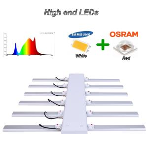 360W Hydroponics LED Grow Lights With Timer Full Spectrum Module Design