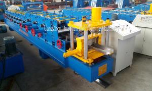  Building Material Steel Roof Purlin C Channel Roll Forming Machine Auto Punching Manufactures