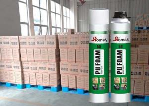  Mega Yield PU Foam Spray Curtain Wall Filling 65L One Can 300-750ml Manufactures