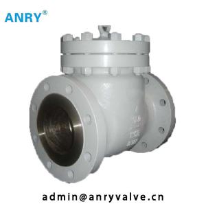 RTJ API6D Carbon Steel Check Valve Stellite No.6 Overlay Disc Water Swing Type