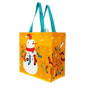  Eco Shopping Tote Bag Reusable Christmas Non Woven Bag For Gift Manufactures