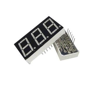 Orange Color FND LED Alphanumeric Display Three Digit 0.56 Inch