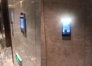 Face Recognition Thermometer access control system terminal factory Time attendence thermal scanner HEIMANN sensor MIPS