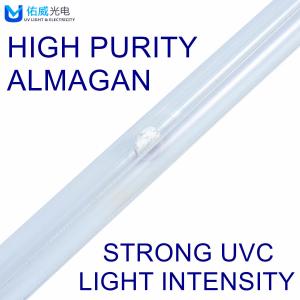 China UVC Straight Amalgam UV Air Disinfection Lamp Meat Processing Plant on sale