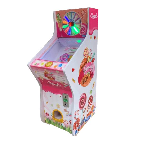 OEM Coin Operated Kiddie Ride Coin Pusher Lollipop Vending Game Machine