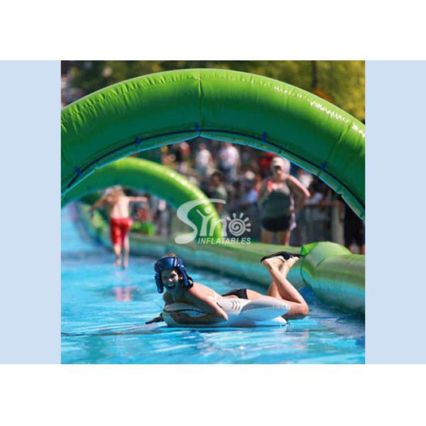 Custom made outdoor giant inflatable the city water slide for summer water game fun from Sino Inflatables
