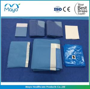  Varicose Vein Surgical Disposable Drapes OEM Non Sterile Drapes Manufactures