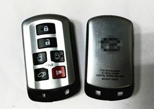 China Toyota Car Remote Shell FCC ID HYQ14ADR 5+1 Button Included Blade Car Remote Key on sale