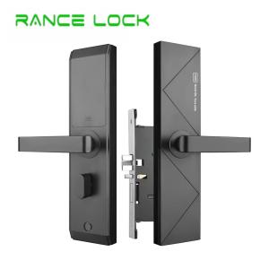 Buy cheap RFID Hotel Door Lock Black / Silver Smart Electronic Door Lock from wholesalers