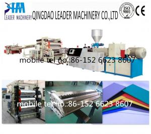 China 1220mm width pvc free foam/inner foam board extrusion machine on sale