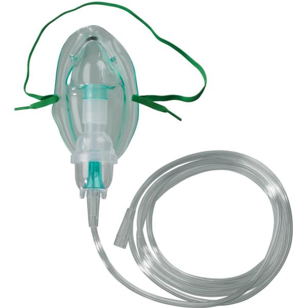 PVC Venturi Oxygen Mask 6ml 8ml Pediatric Oxygen Nebulizer Mask With Oxygen Tube