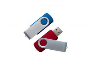  32GB Colorful Personalised USB Sticks , High Speed Swivel USB 2.0 Flash Memory Stick Manufactures